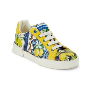 DOLCE&GABBANA Kid's Portofino Low-Top Sneakers